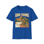 Bigfoot Gone Fishing T-Shirt