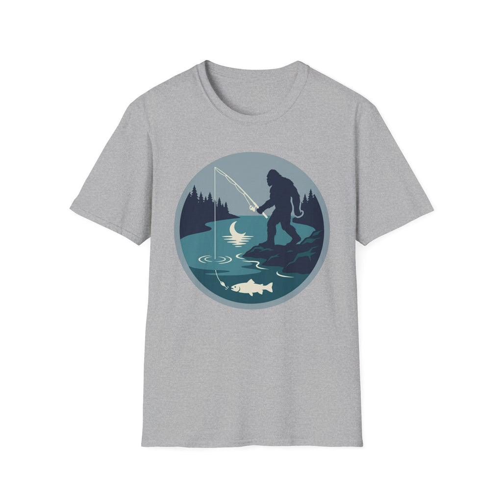 Bigfoot Night Fishing T-Shirt