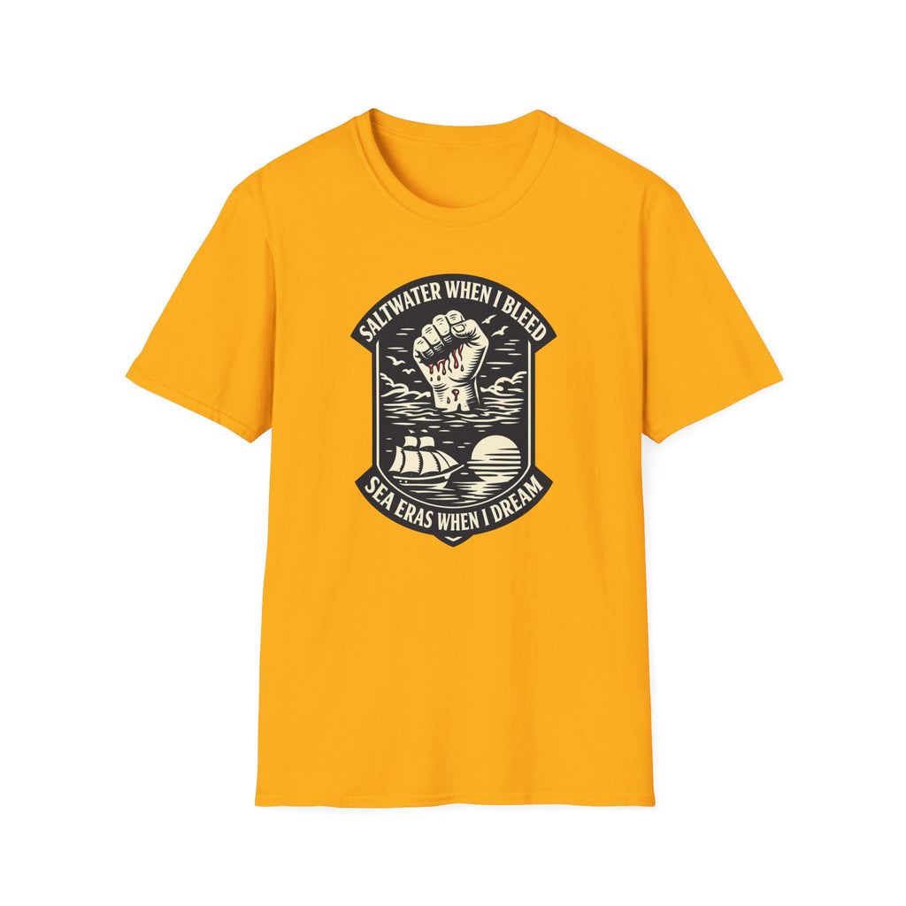 Saltwater When I Bleed Sea Eras When I Dream T-Shirt