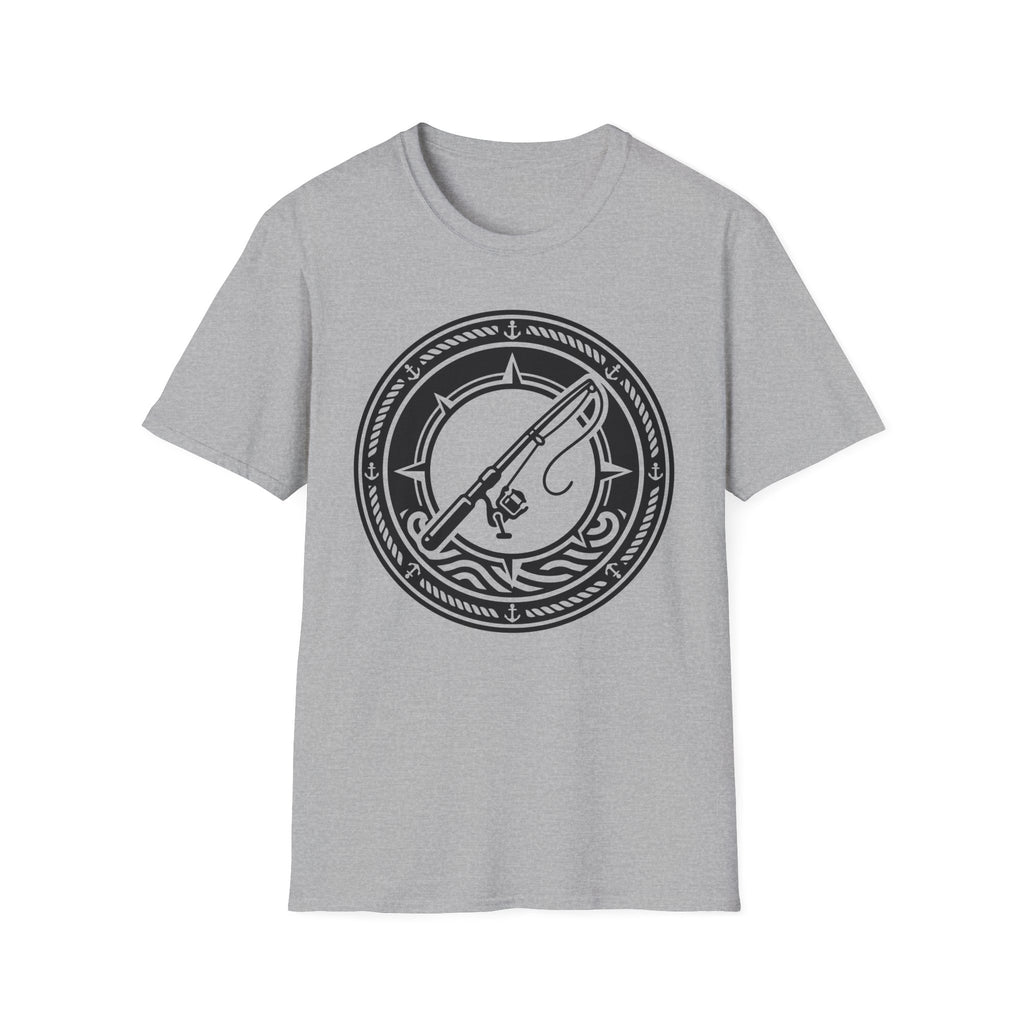 Fishing Rod Badge T-Shirt