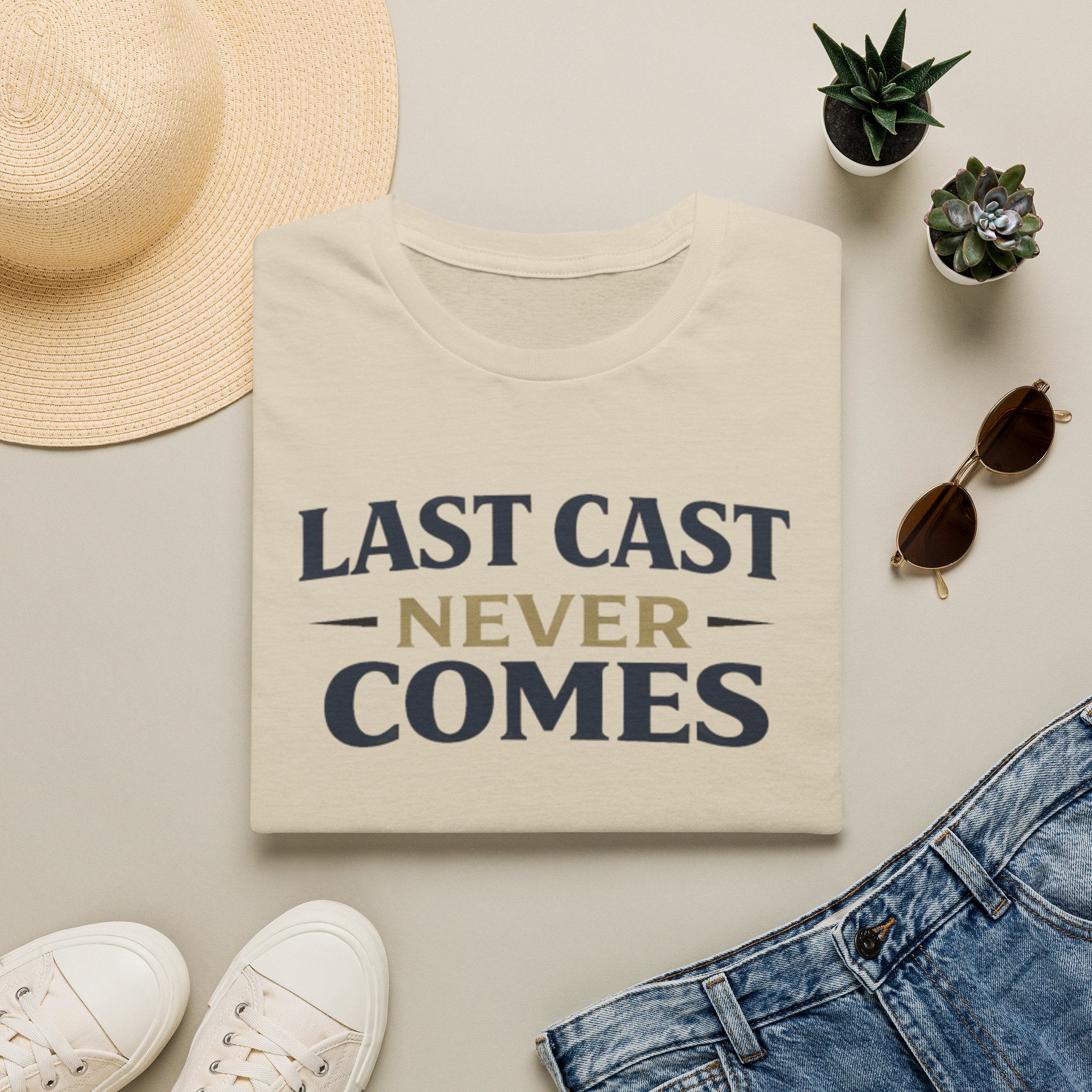 Last Cast Never Comes T-Shirt