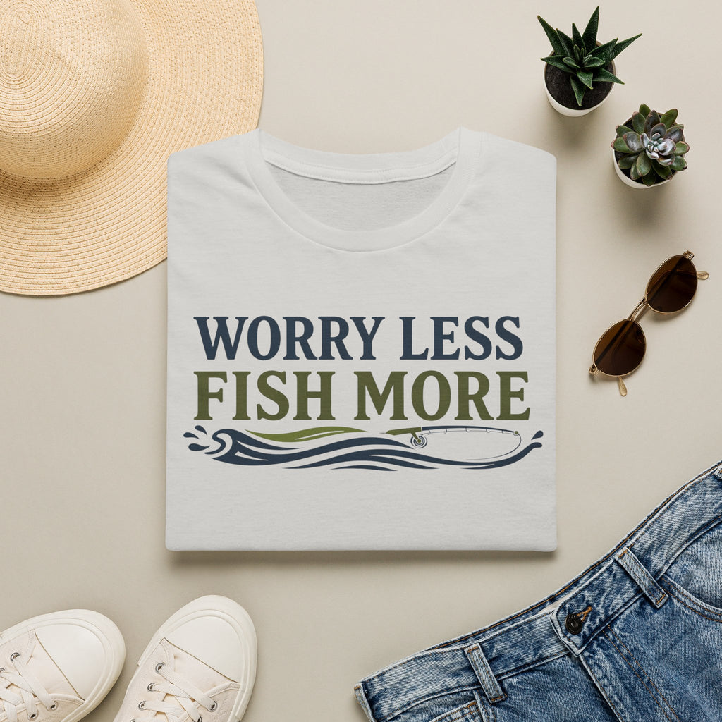 Worry Less Fish More T-Shirt