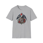 Bird Helm Roses T-Shirt