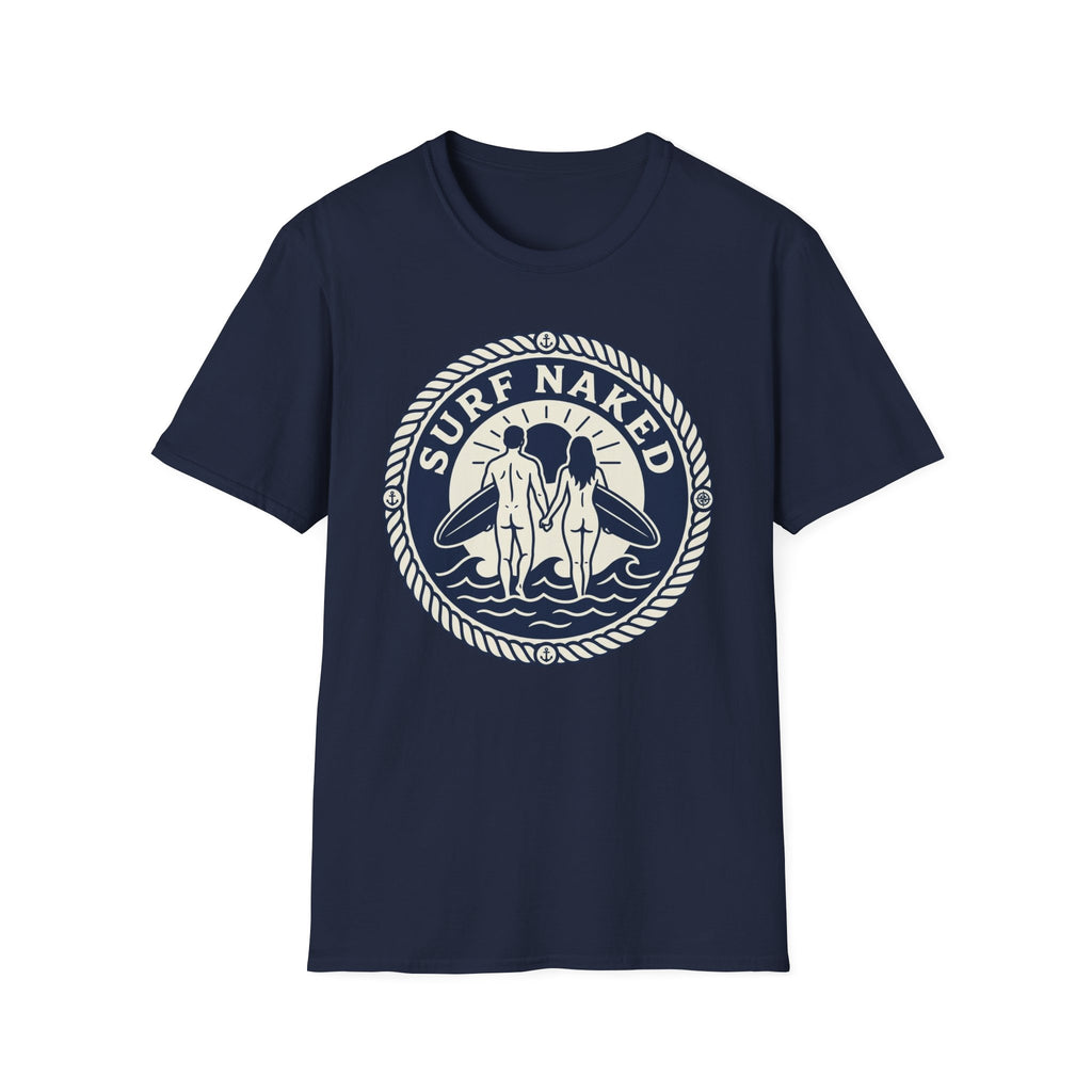 Surf Naked Couple T-Shirt