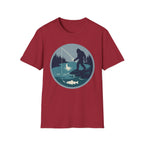 Bigfoot Night Fishing T-Shirt