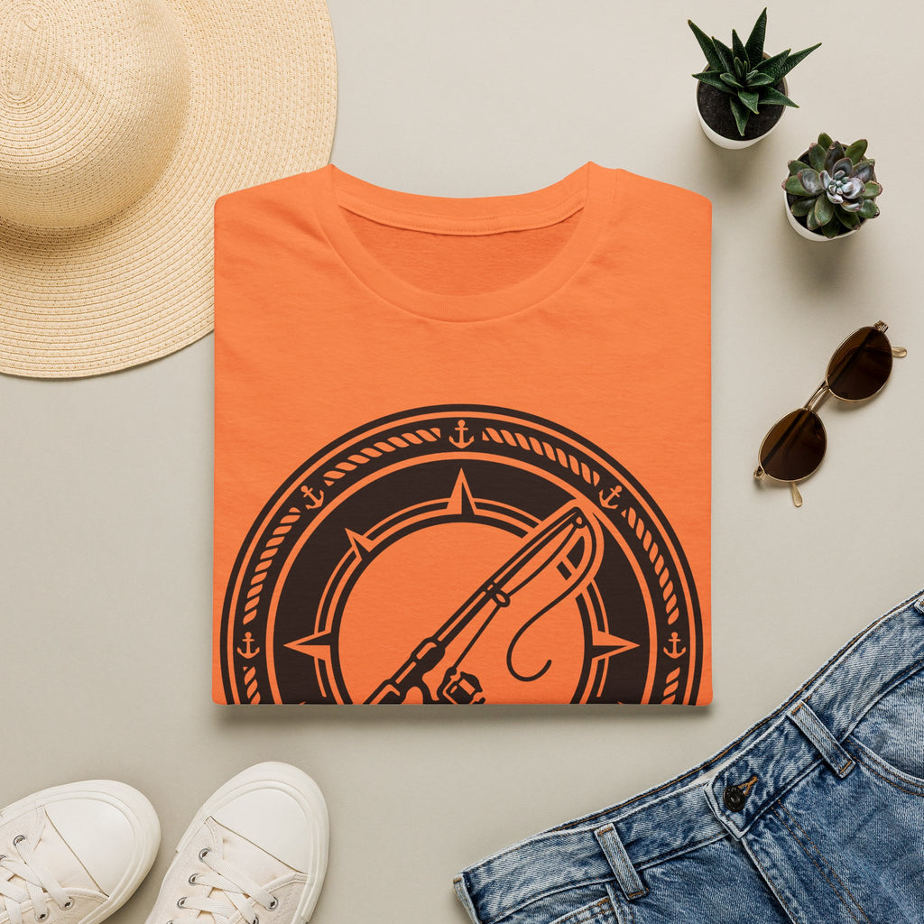 Fishing Rod Badge T-Shirt
