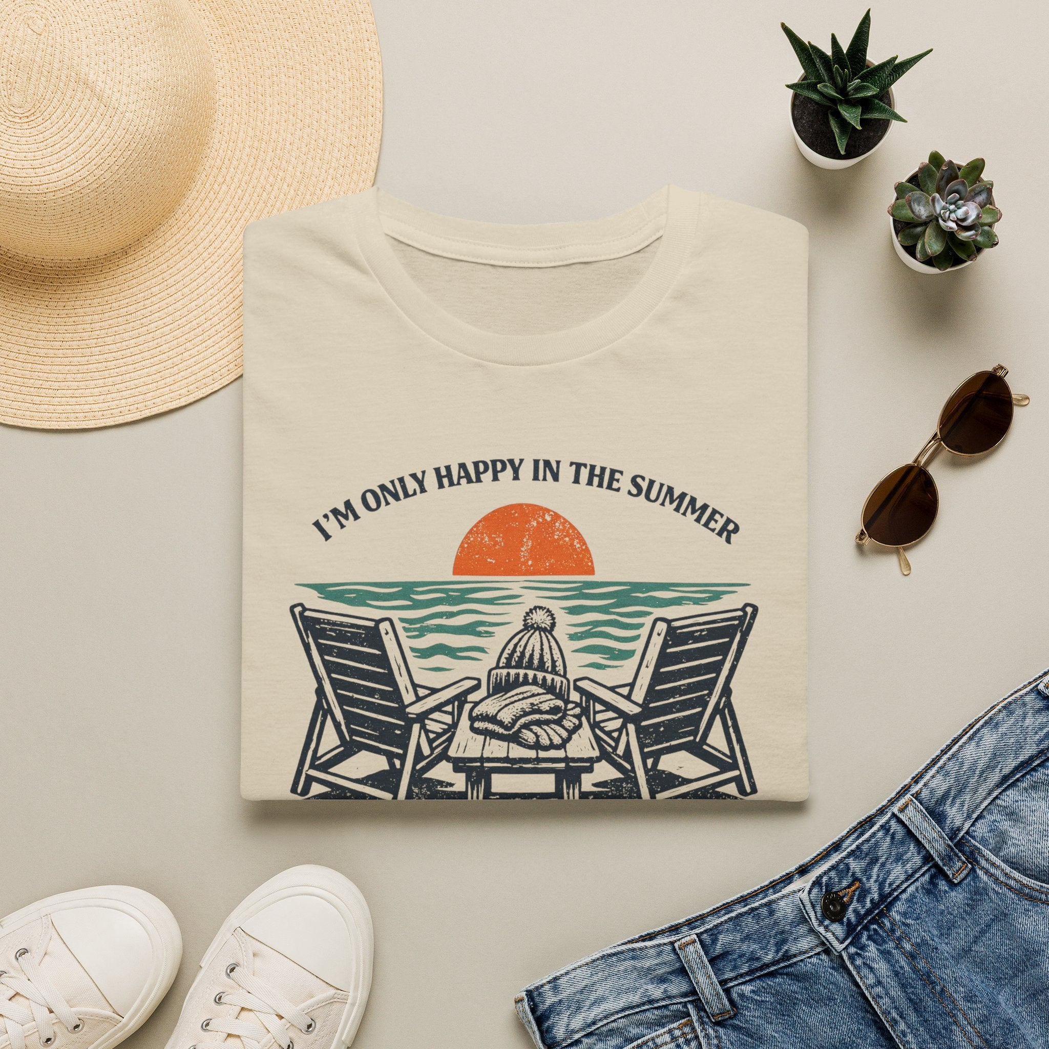 I'm Only Happy In The Summer T-Shirt