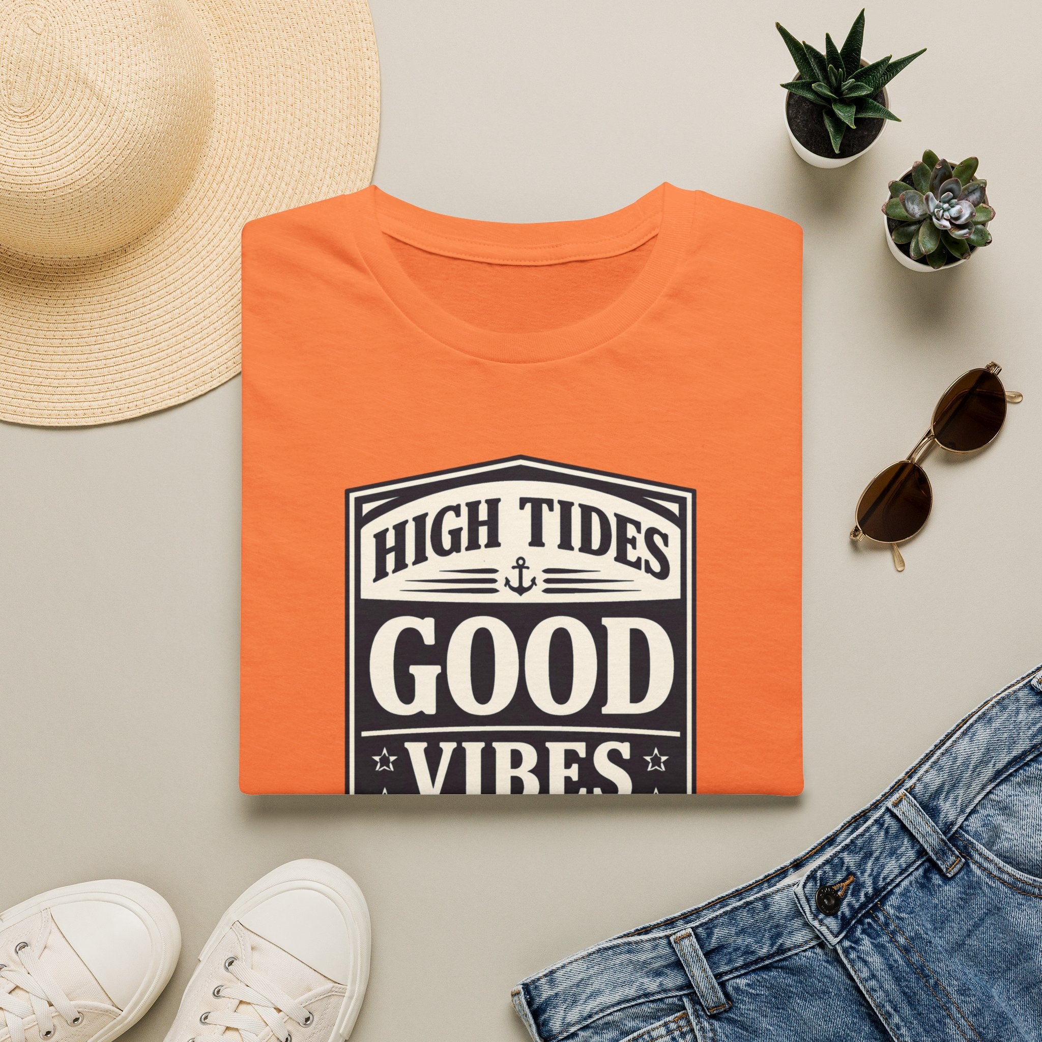 High Tides Good Vibes T-Shirt
