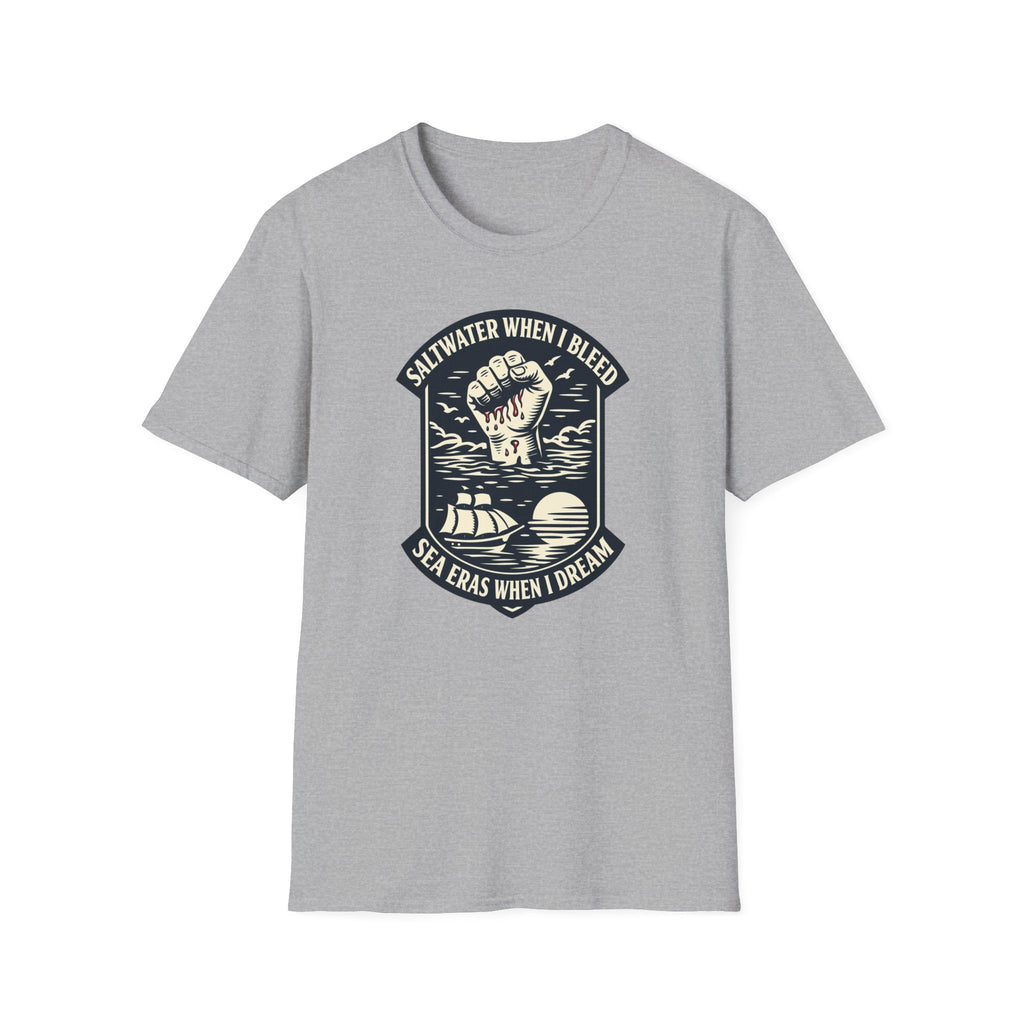 Saltwater When I Bleed Sea Eras When I Dream T-Shirt