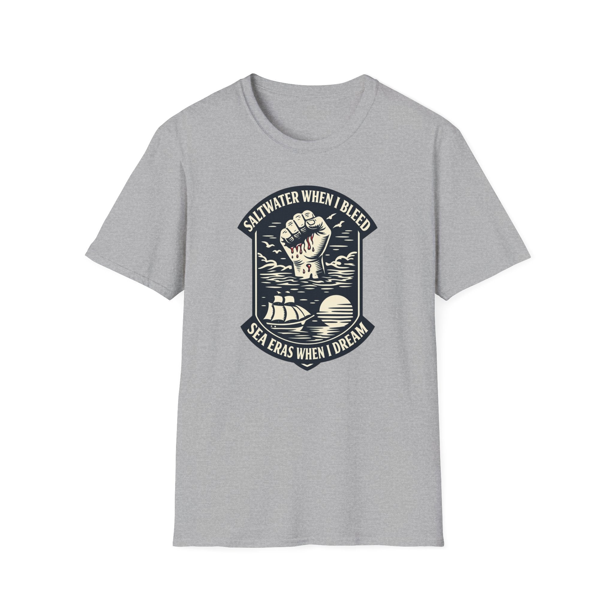 Saltwater When I Bleed Sea Eras When I Dream T-Shirt