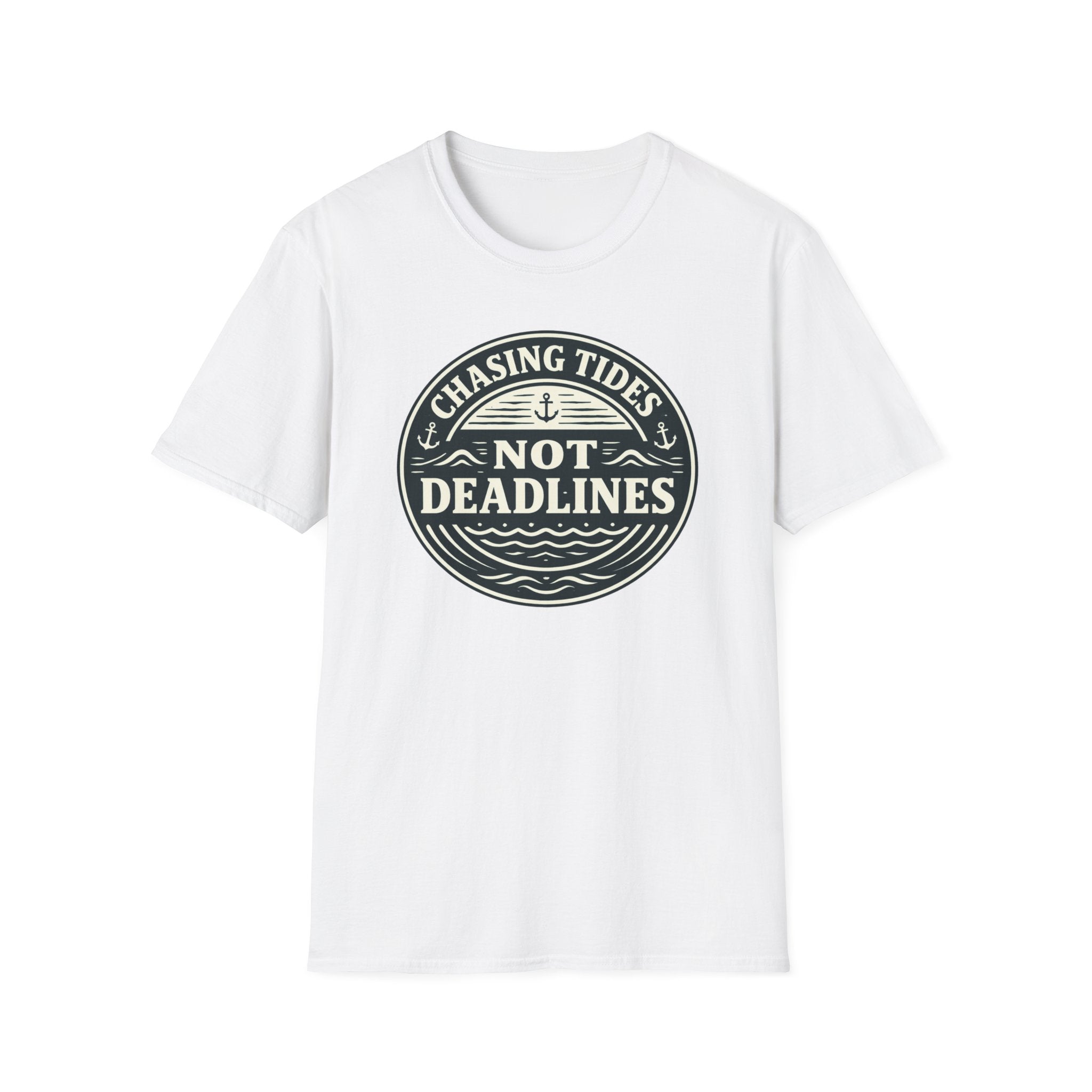 Chasing Tides Not Deadlines T-Shirt