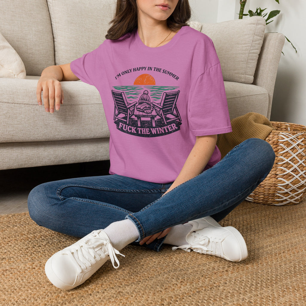 I'm Only Happy In The Summer T-Shirt