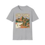 Bigfoot Gone Fishing T-Shirt