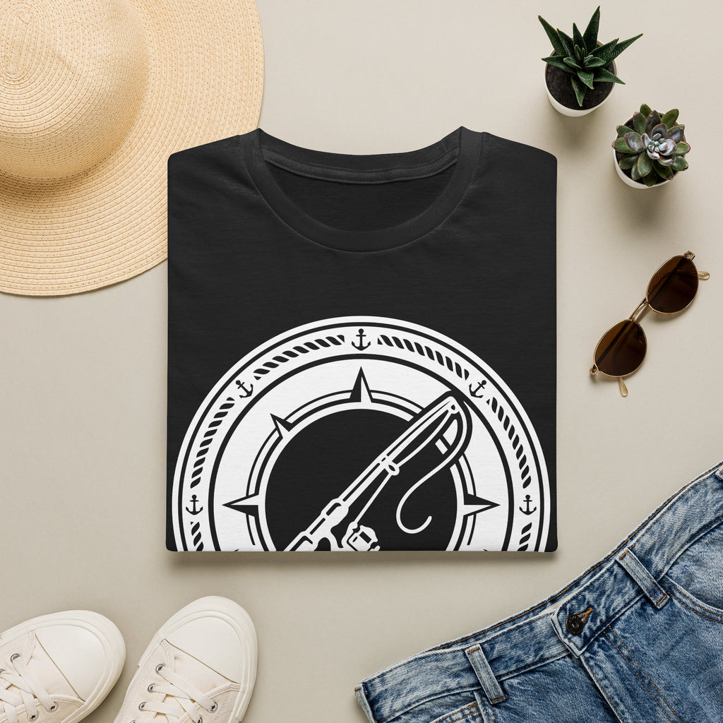 Fishing Rod Badge T-Shirt