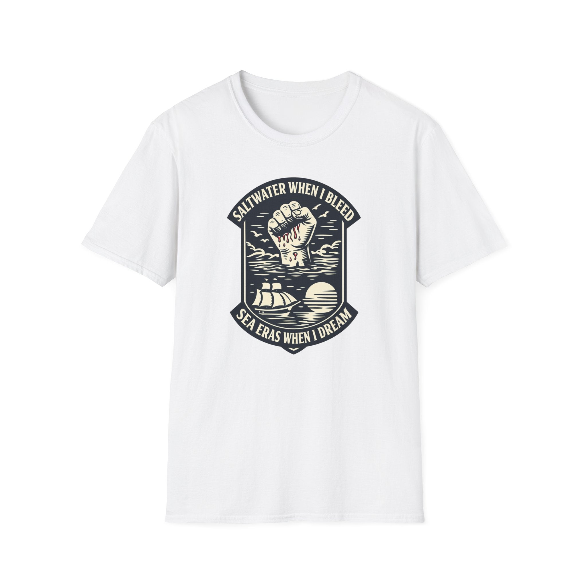 Saltwater When I Bleed Sea Eras When I Dream T-Shirt