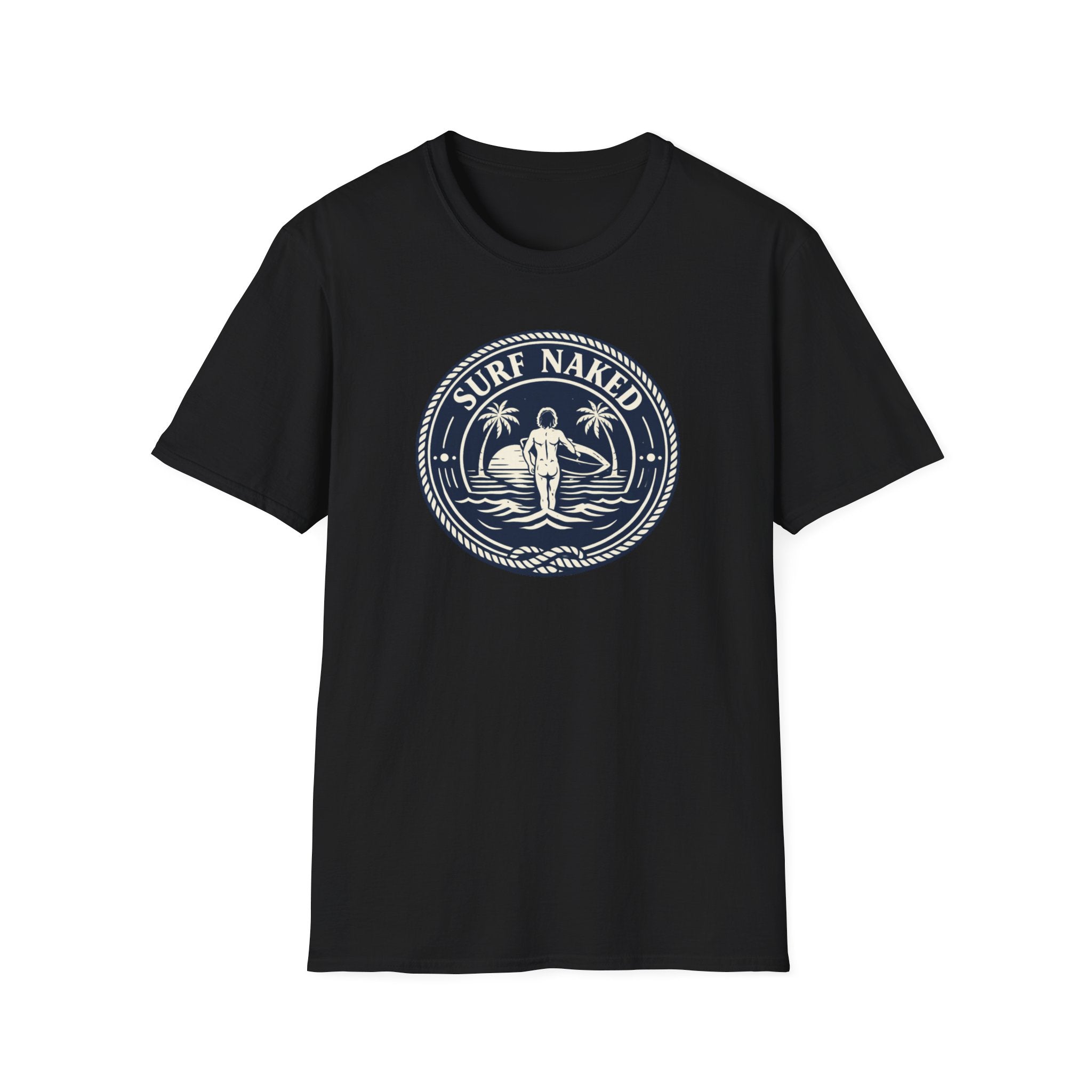 Surf Naked Male T-Shirt