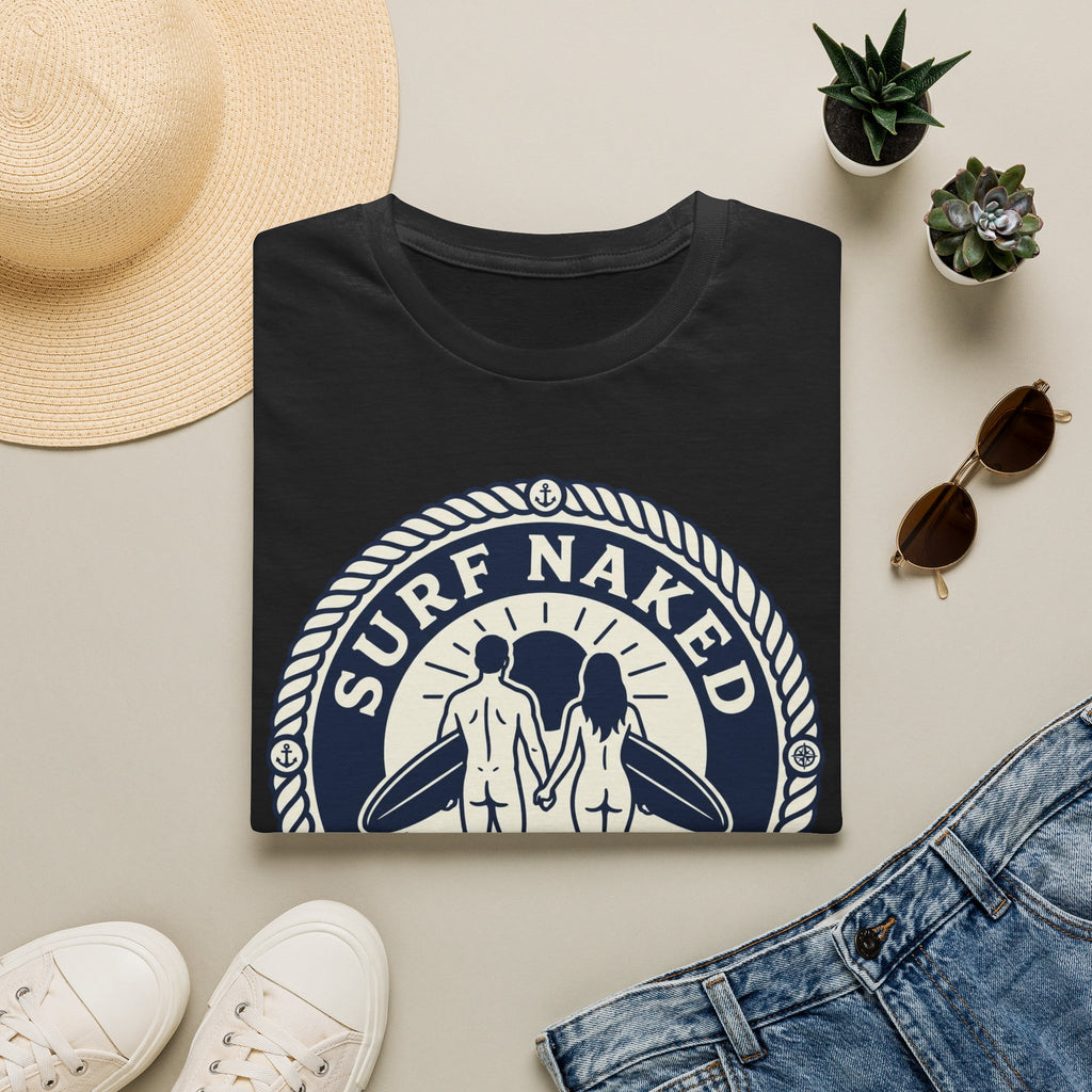 Surf Naked Couple T-Shirt