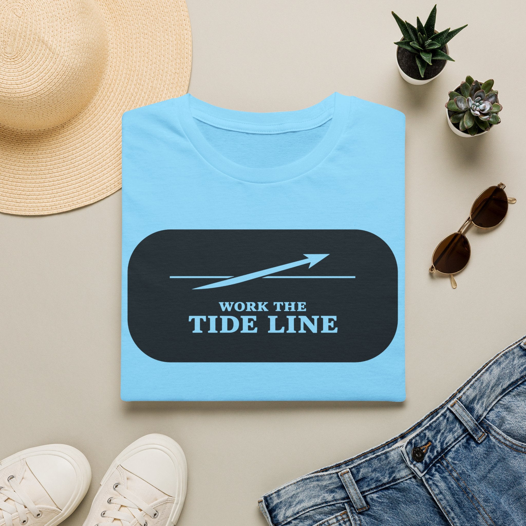 Work The Tide Line T-Shirt
