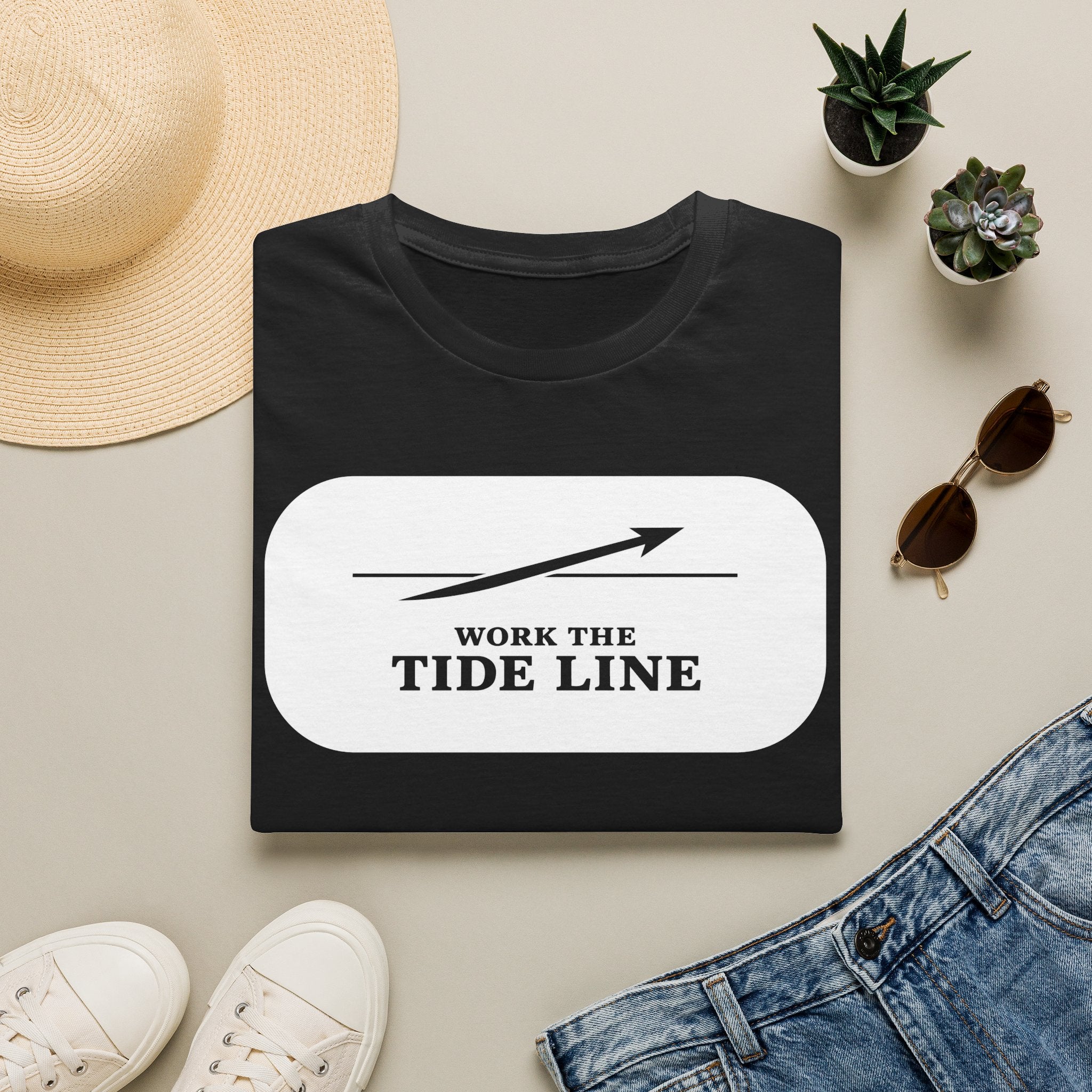 Work The Tide Line T-Shirt