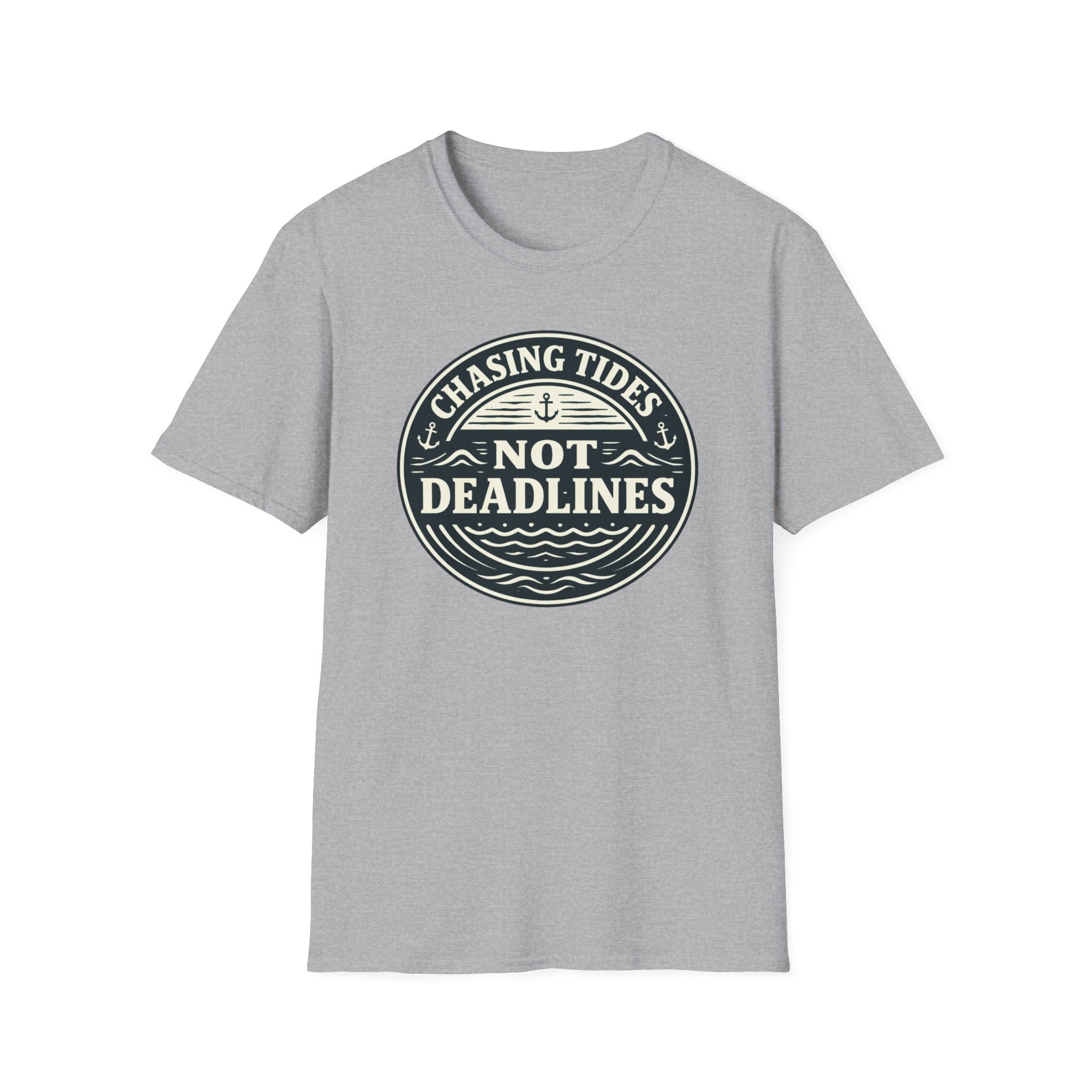 Chasing Tides Not Deadlines T-Shirt