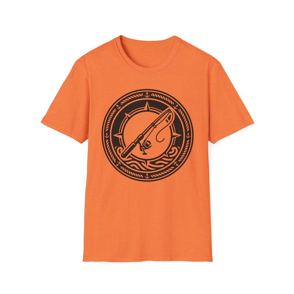 Fishing Rod Badge T-Shirt