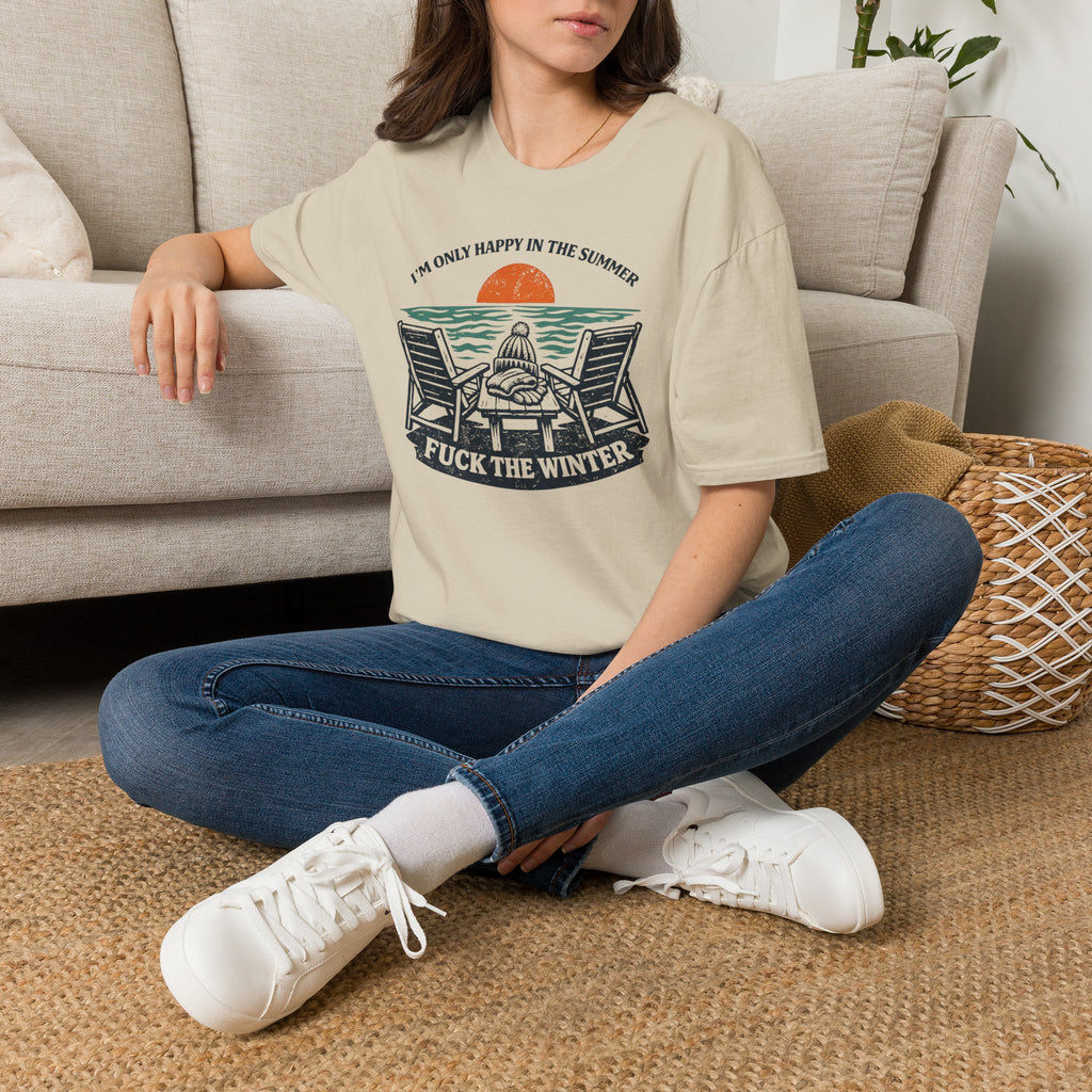 I'm Only Happy In The Summer T-Shirt
