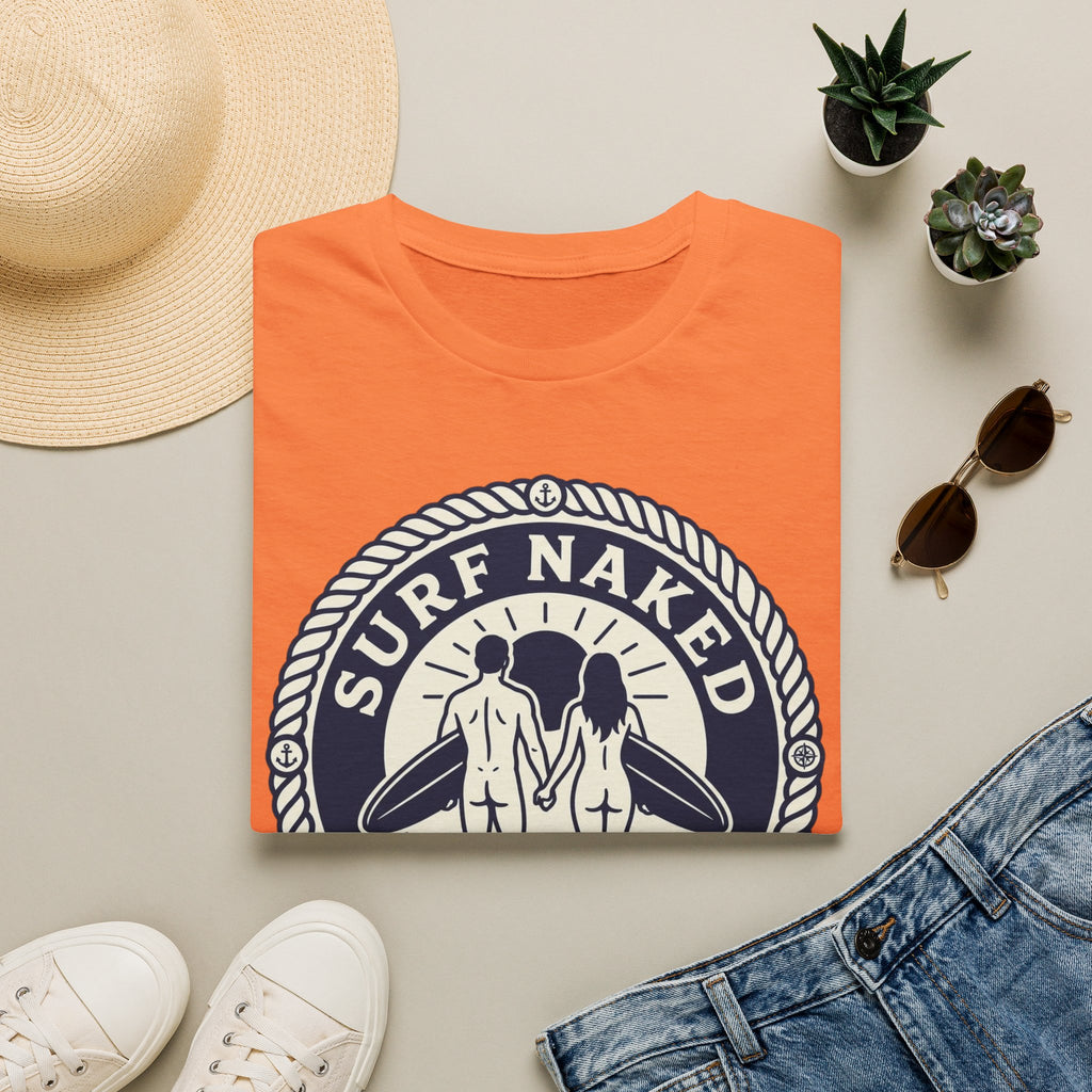 Surf Naked Couple T-Shirt
