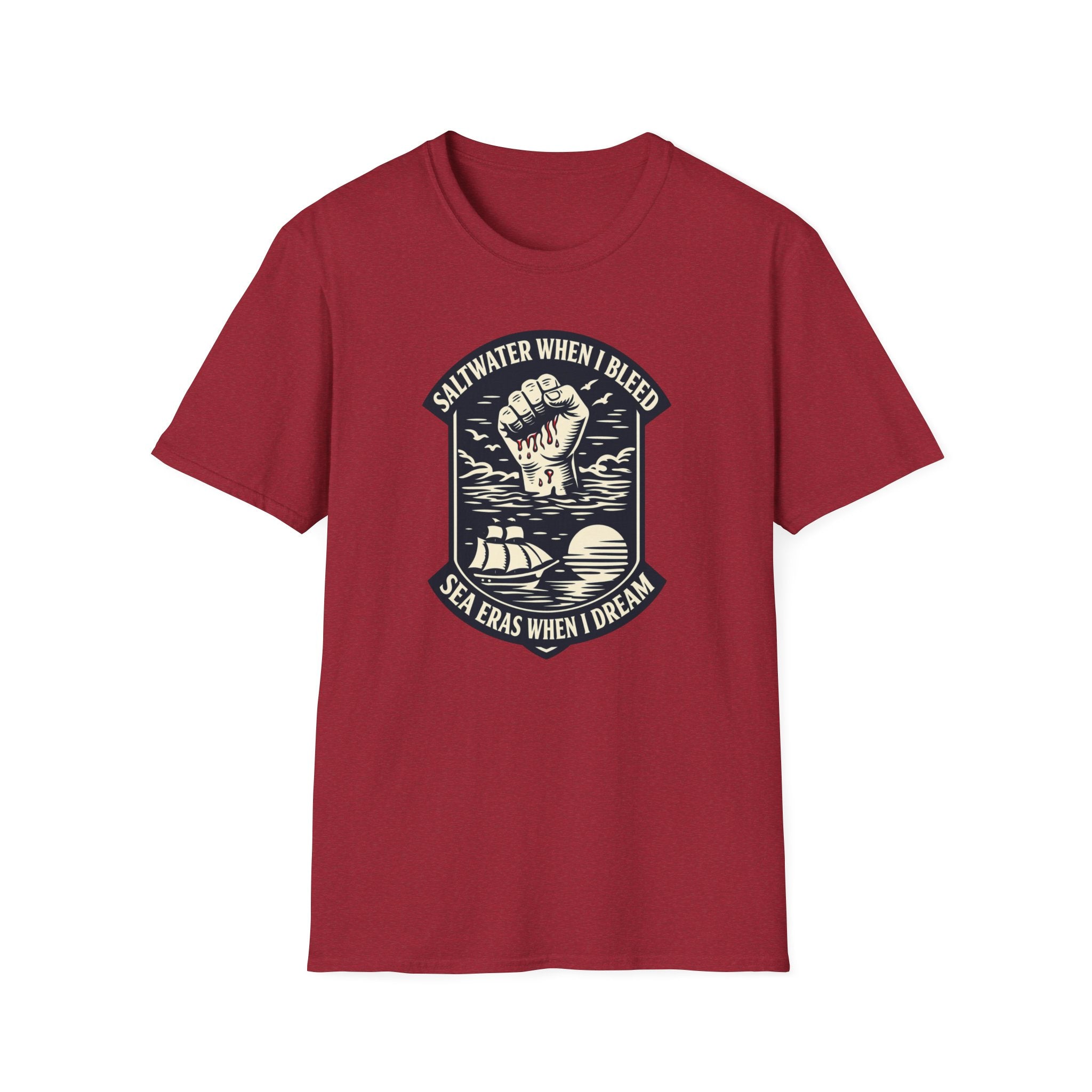 Saltwater When I Bleed Sea Eras When I Dream T-Shirt