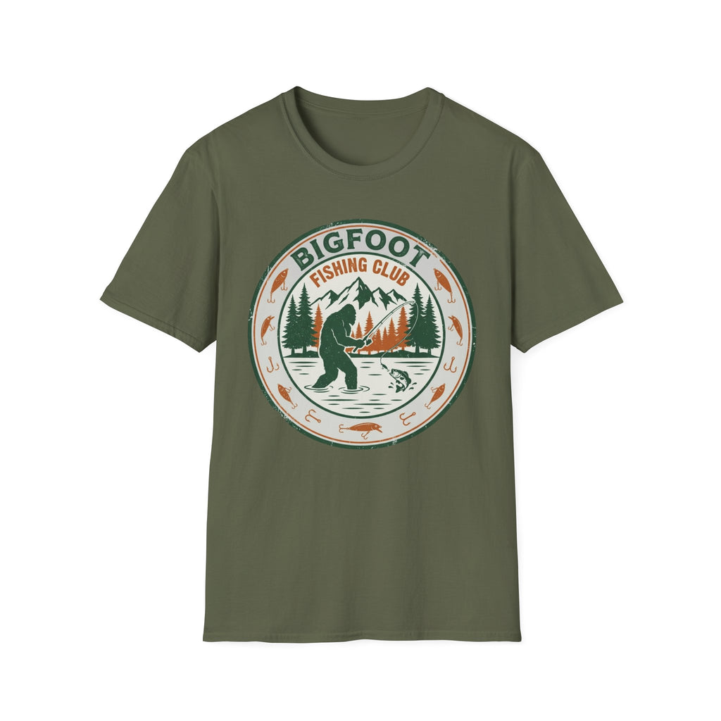 Bigfoot Fishing Club T-Shirt