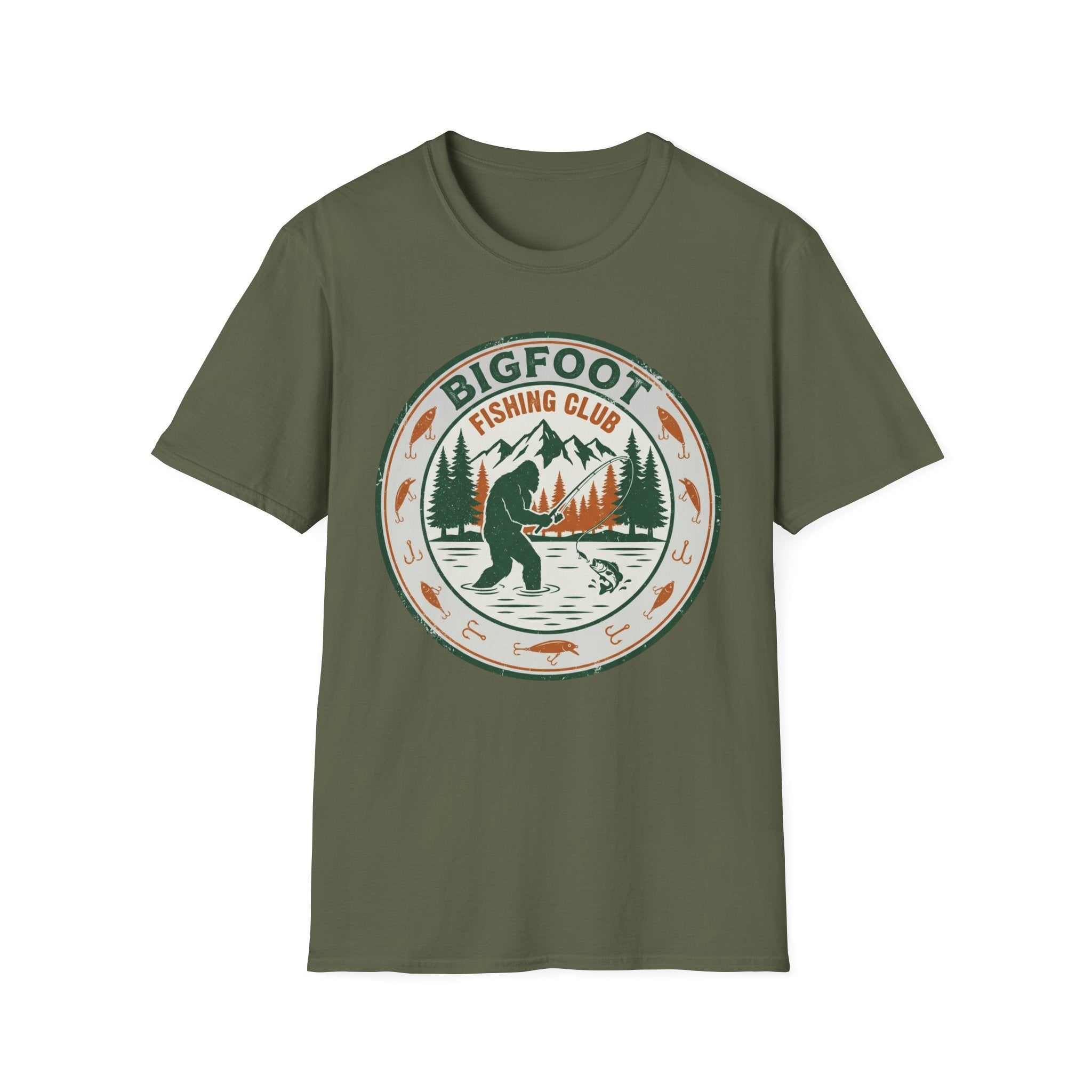 Bigfoot Fishing Club T-Shirt