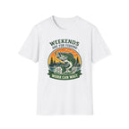 Weekends Are For Fishing Work Can Wait T-Shirt