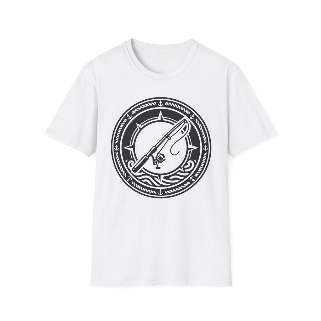 Fishing Rod Badge T-Shirt