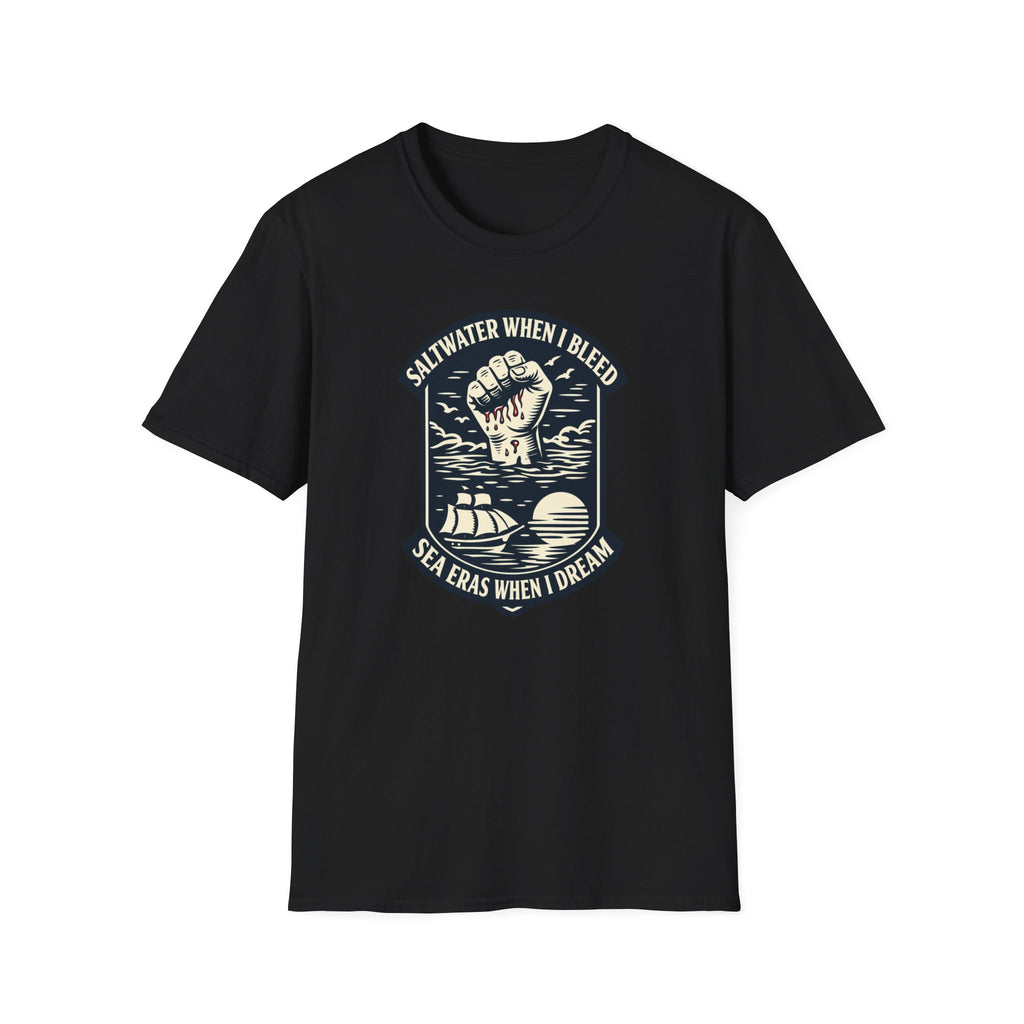 Saltwater When I Bleed Sea Eras When I Dream T-Shirt