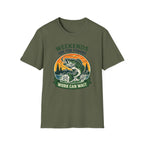 Weekends Are For Fishing Work Can Wait T-Shirt
