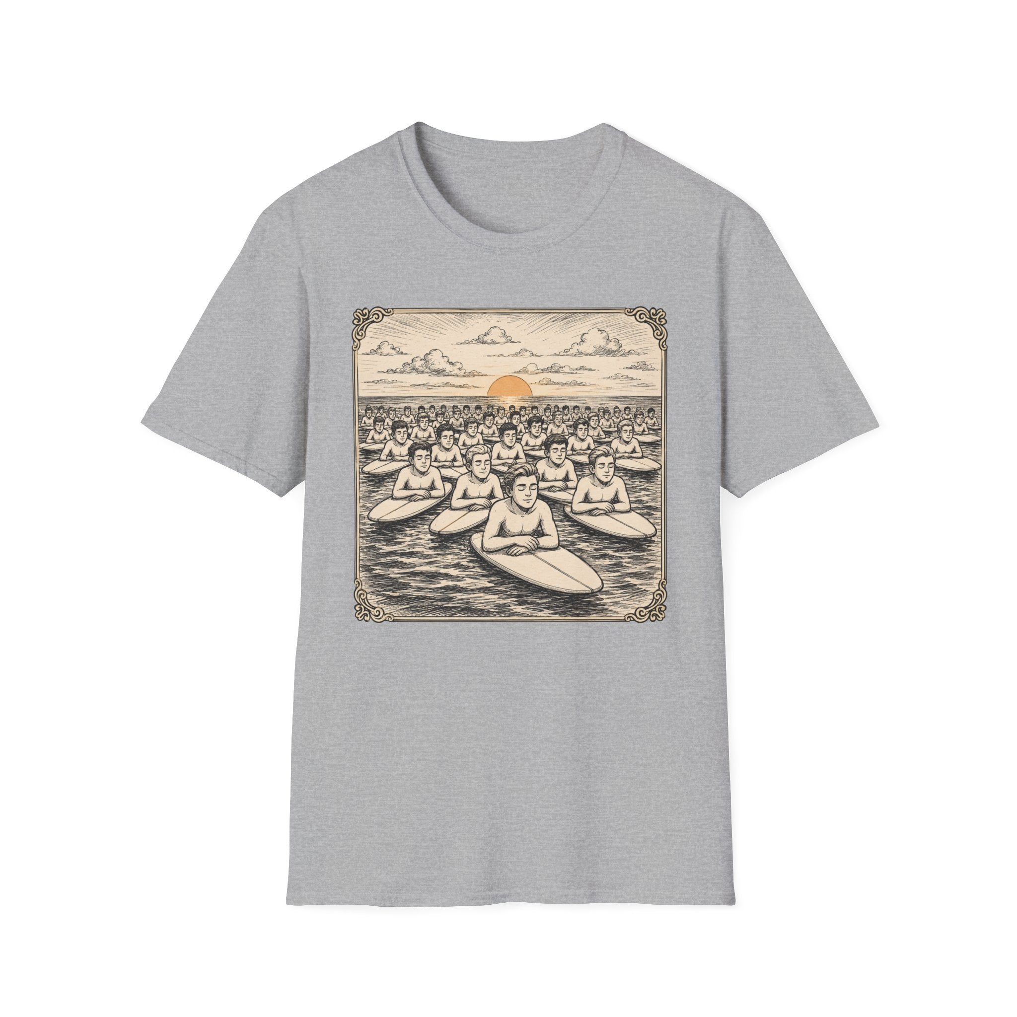 Surfers Meditation T-Shirt