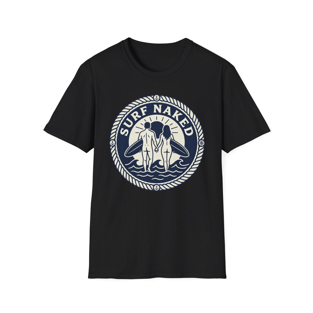 Surf Naked Couple T-Shirt