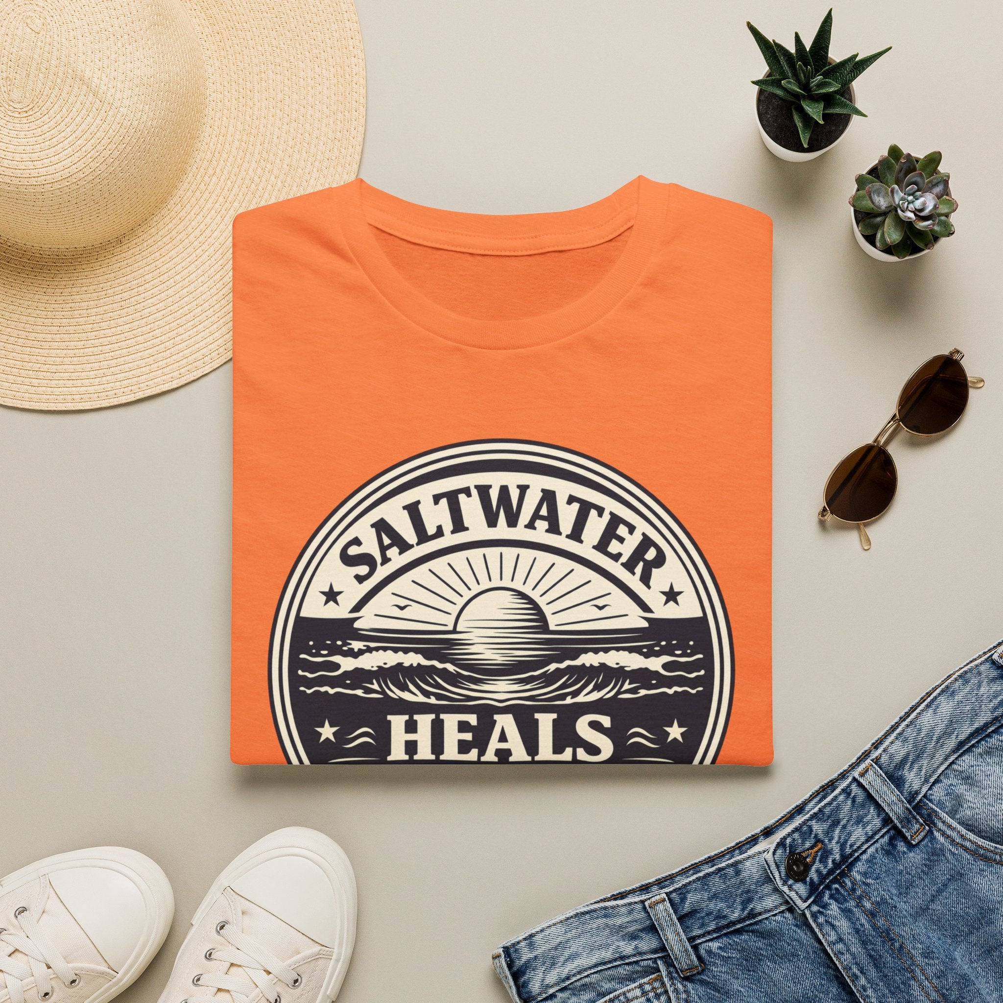 Saltwater Heals Everything T-Shirt