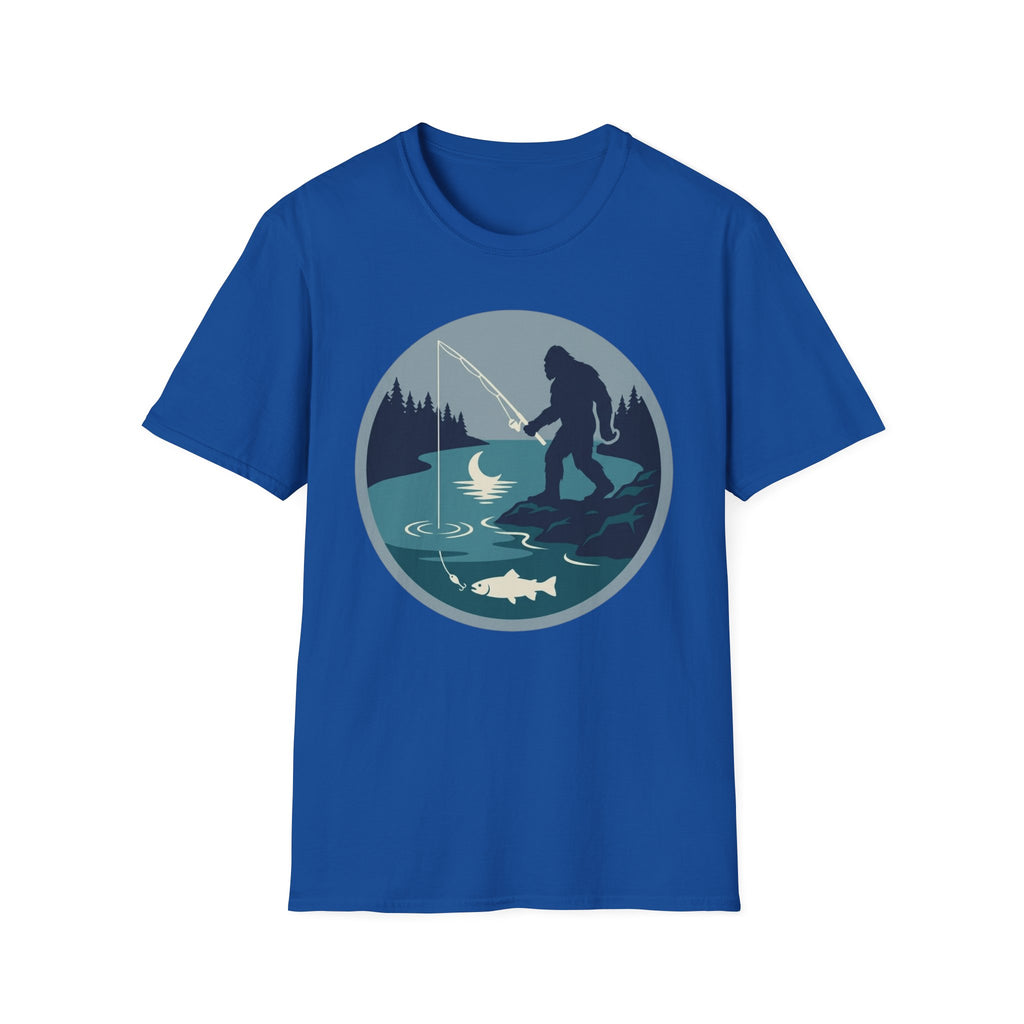 Bigfoot Night Fishing T-Shirt