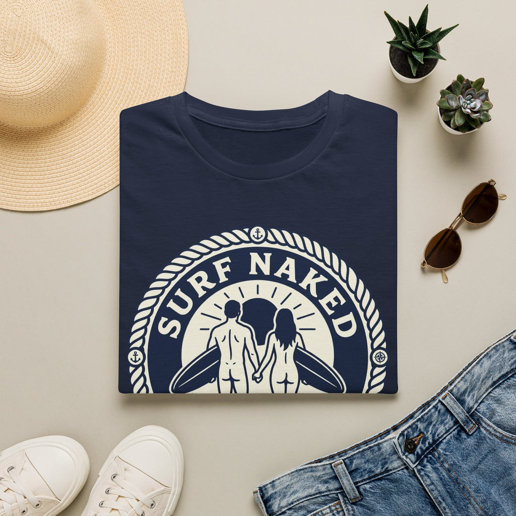 Surf Naked Couple T-Shirt