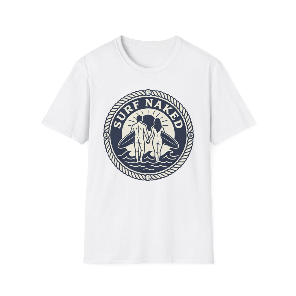 Surf Naked Couple T-Shirt