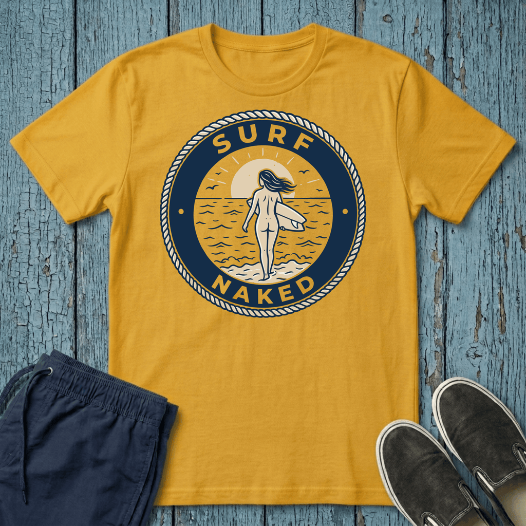 Surf Naked Dudette T-Shirt